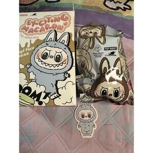 Authentic PopMart Labubu Exciting Macaron - Sea Salt Coconut - NEW Bag Sealed